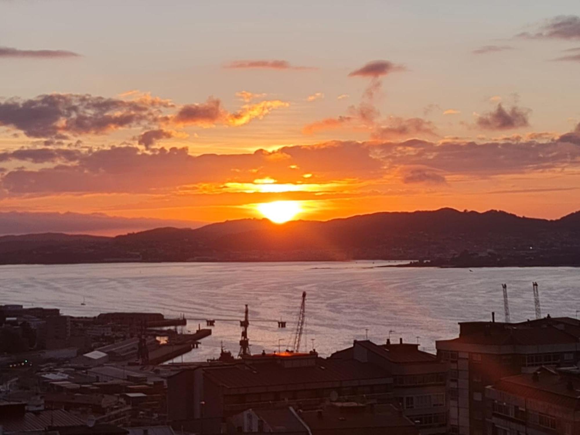 Fabuloso Apartamento Con Vistas A La Ria De Vigo Exterior photo